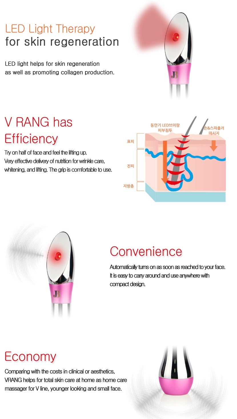 LED Vrang Korean Beauty Bar System Light Therapy